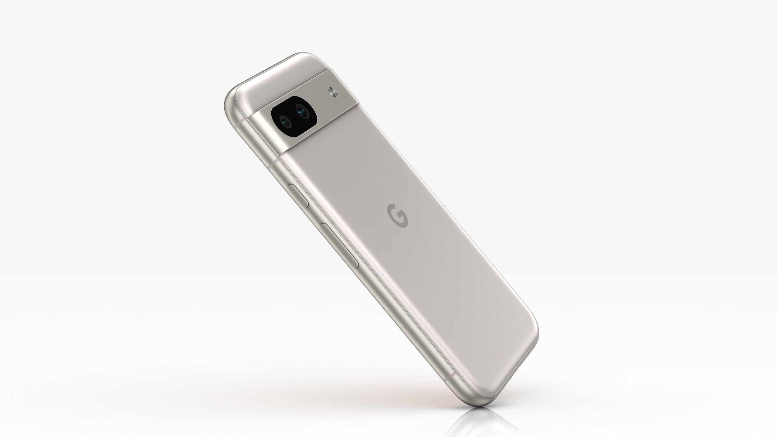 Google Pixel 8a Porcelain Low-poly 3D model_6