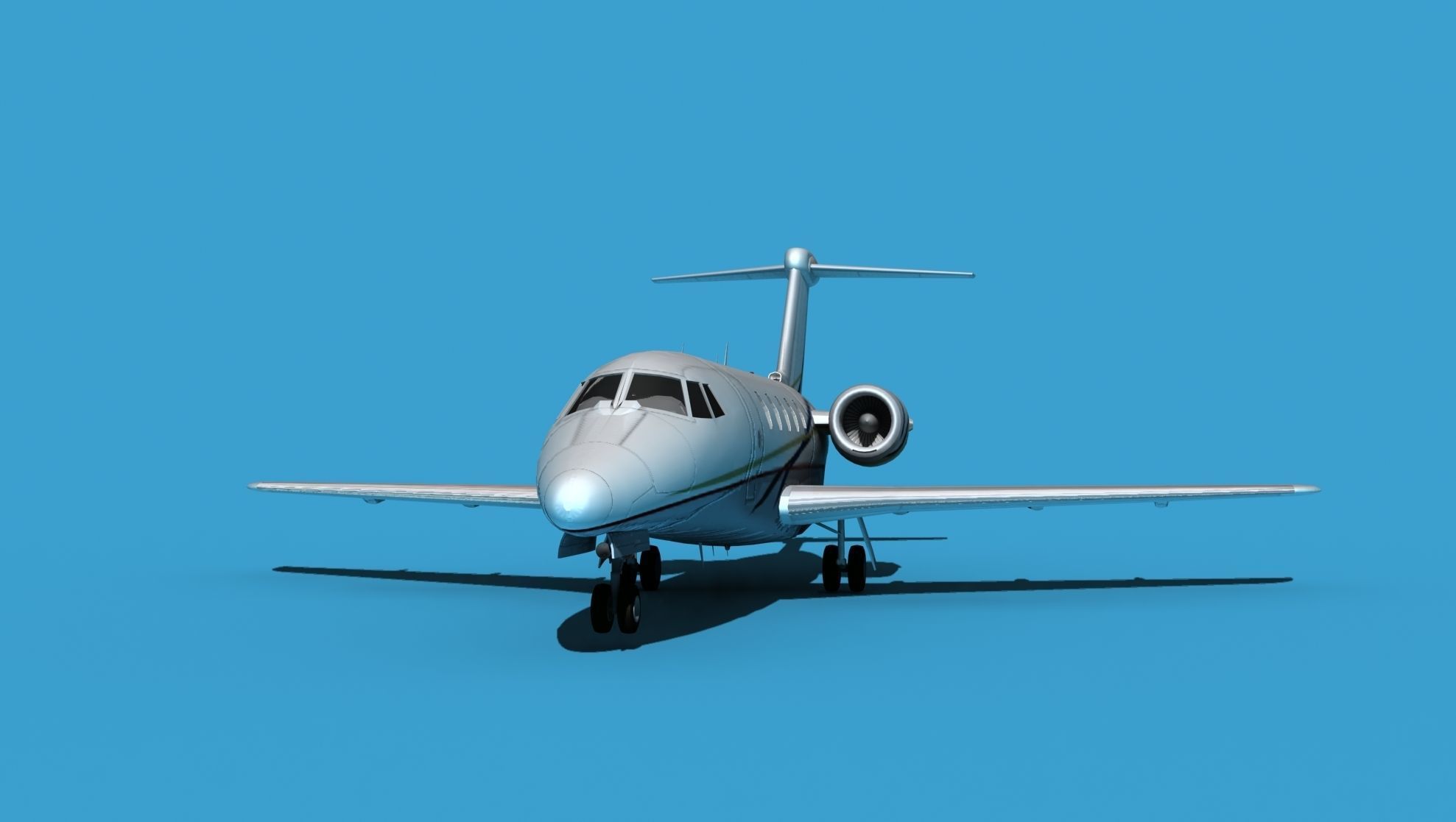 Cessna Citation 650 III V06 3D model_1