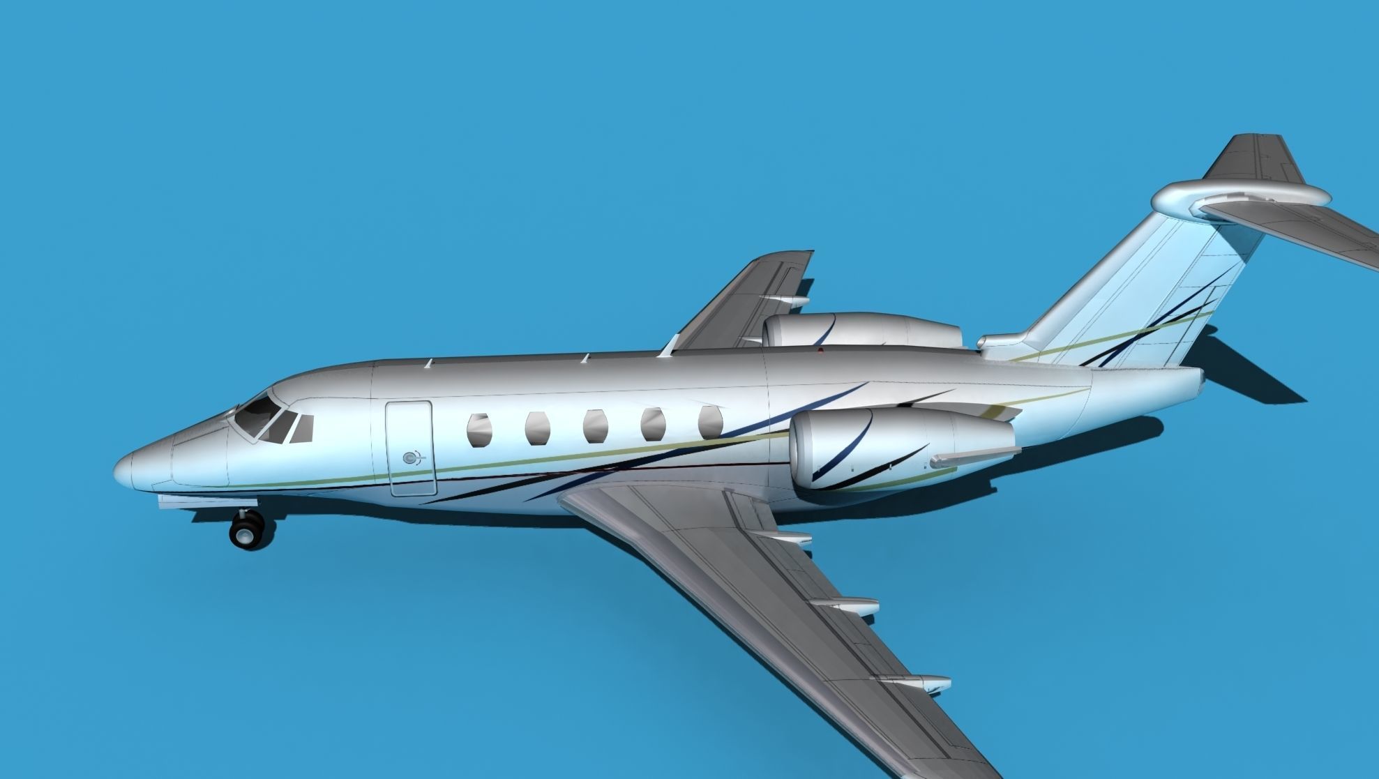 Cessna Citation 650 III V06 3D model_9
