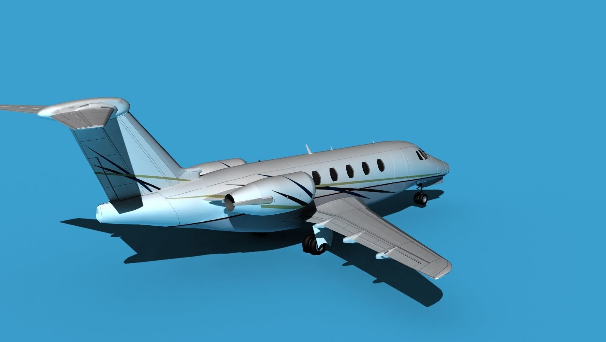 Cessna Citation 650 III V06 3D model_5