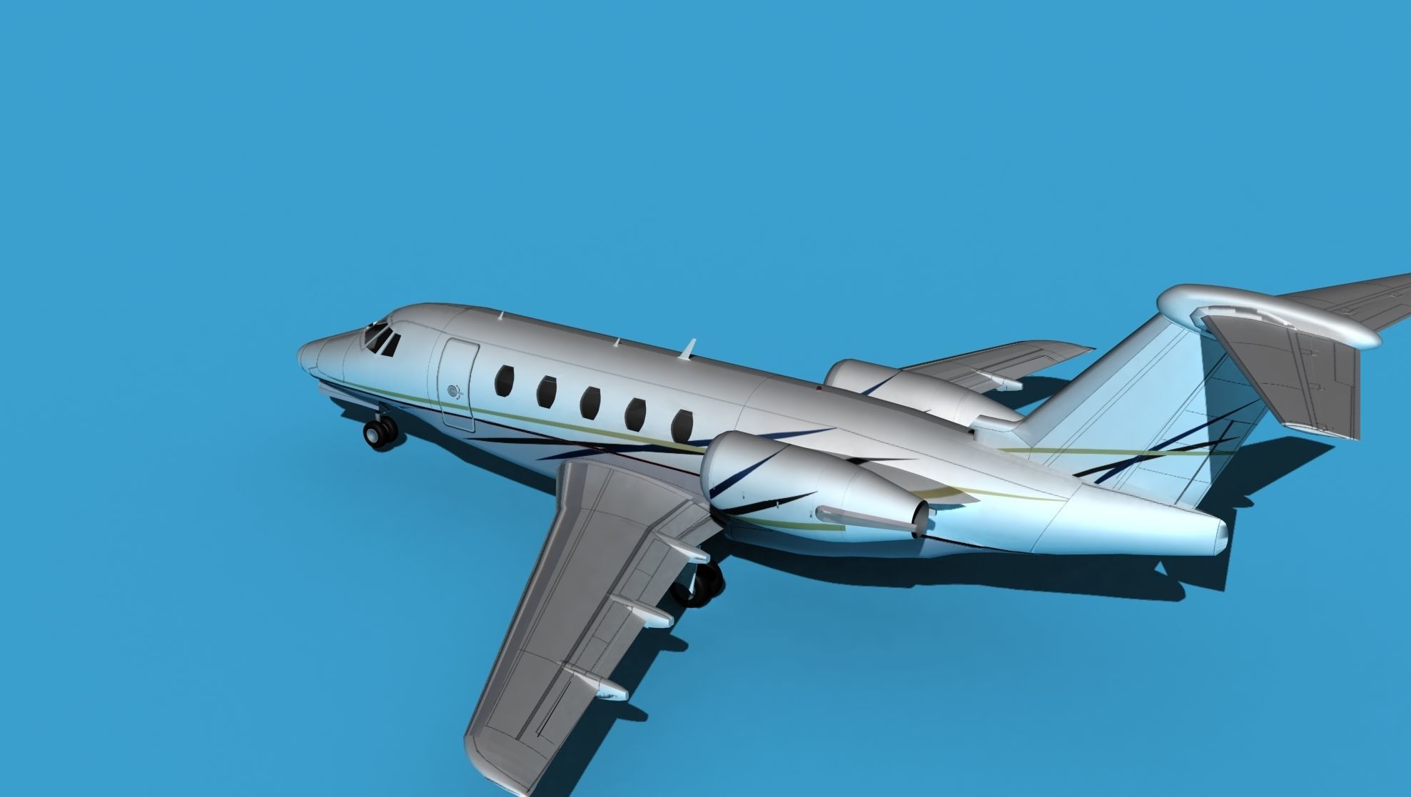 Cessna Citation 650 III V06 3D model_8