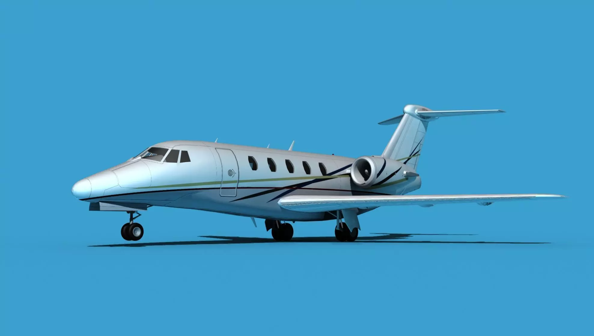 Cessna Citation 650 III V06 3D model_0