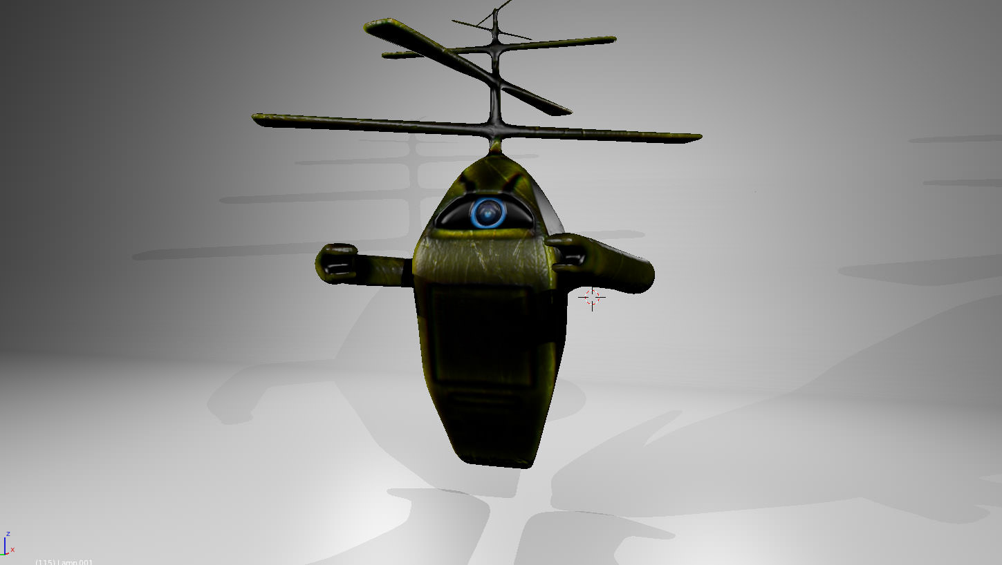 Robot sci fi 3D model_3