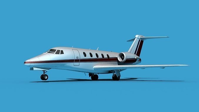 Cessna Citation 650 III V08 3D model