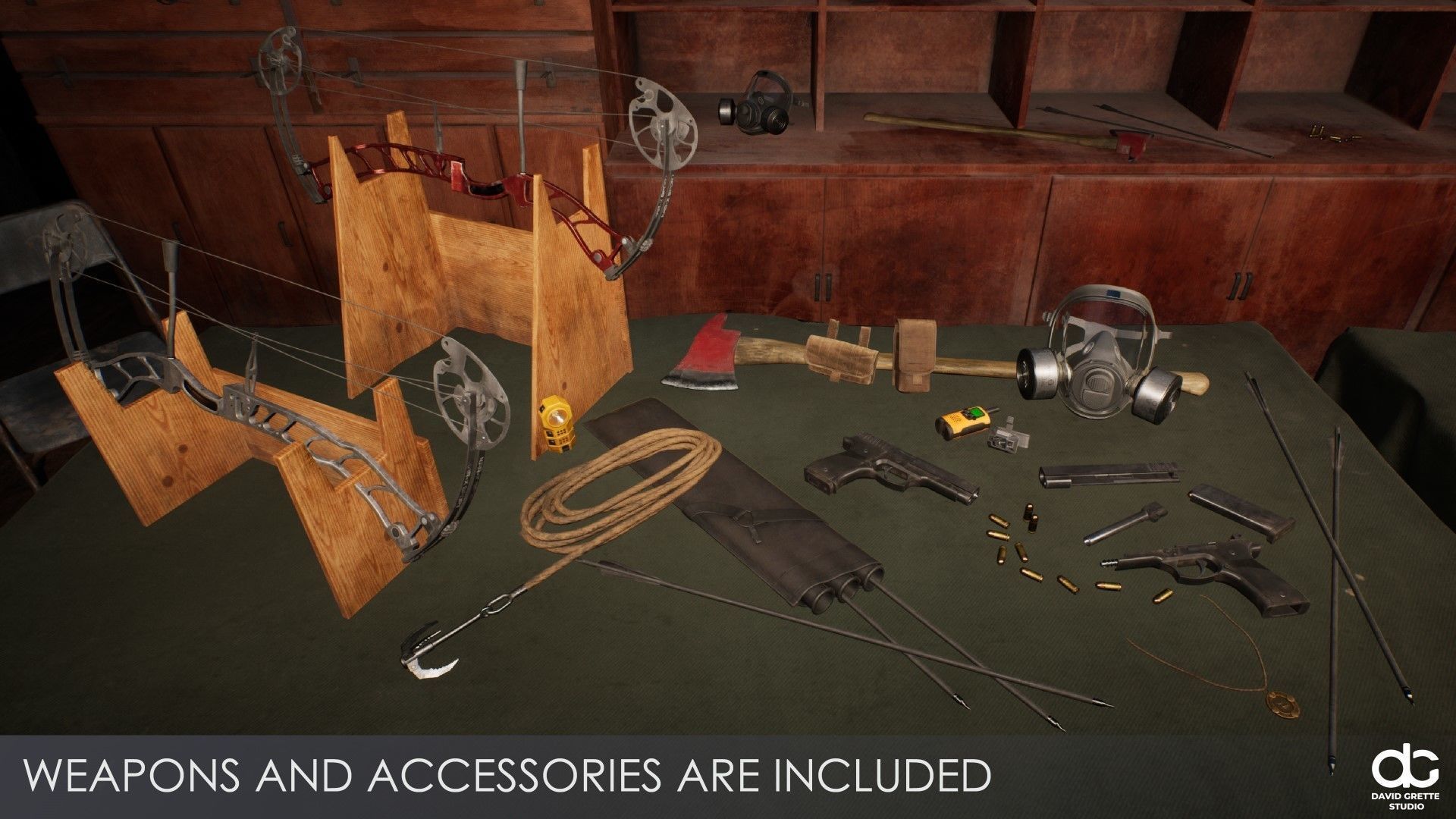 Adventure Character Victoria from Pack 1 Low-poly 3D model_21