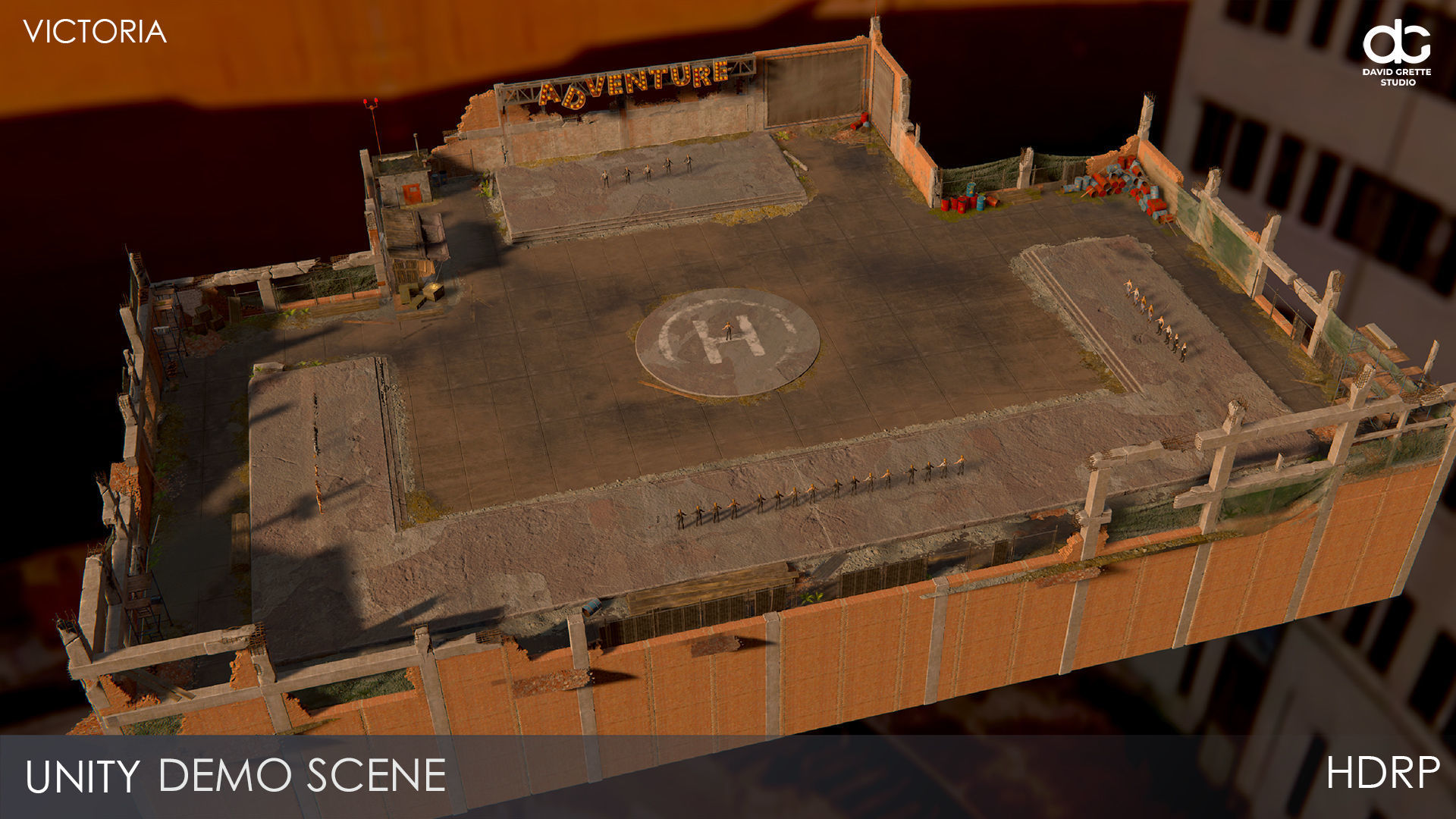 Adventure Character Victoria from Pack 1 Low-poly 3D model_33