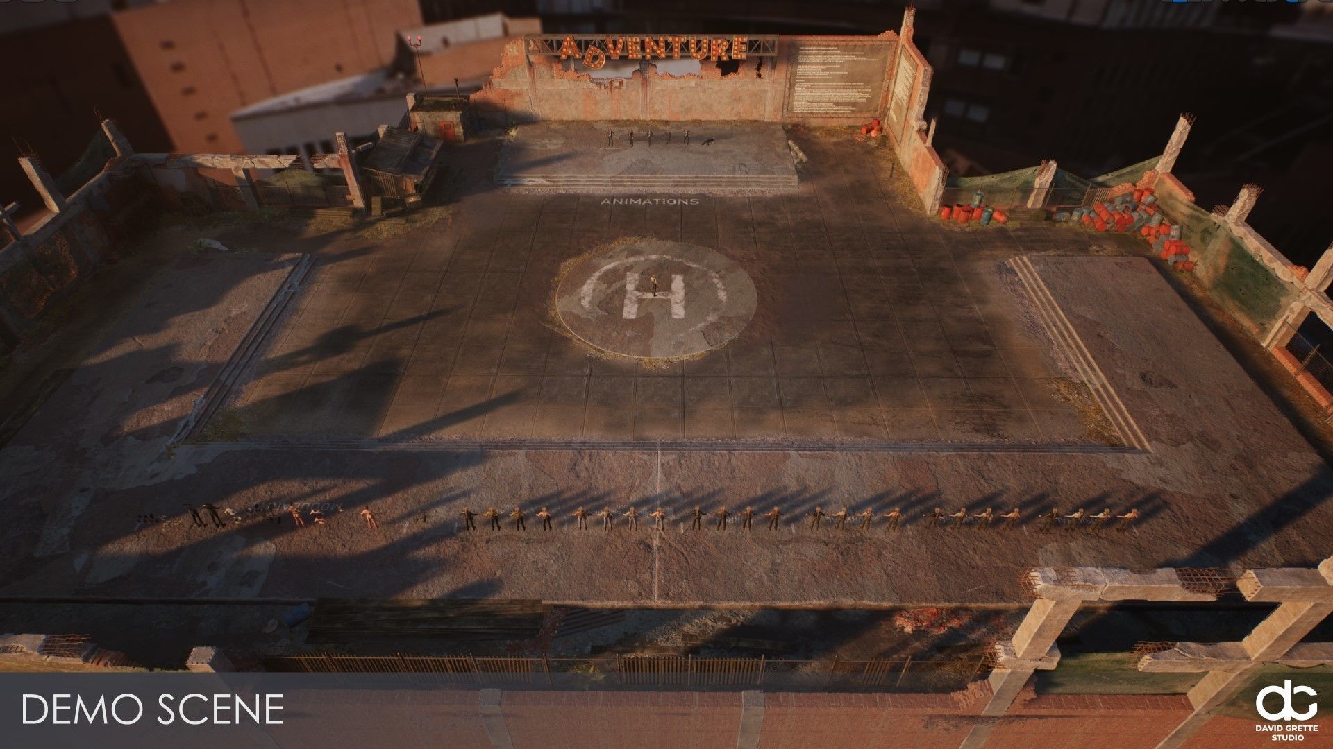 Adventure Character Victoria from Pack 1 Low-poly 3D model_11