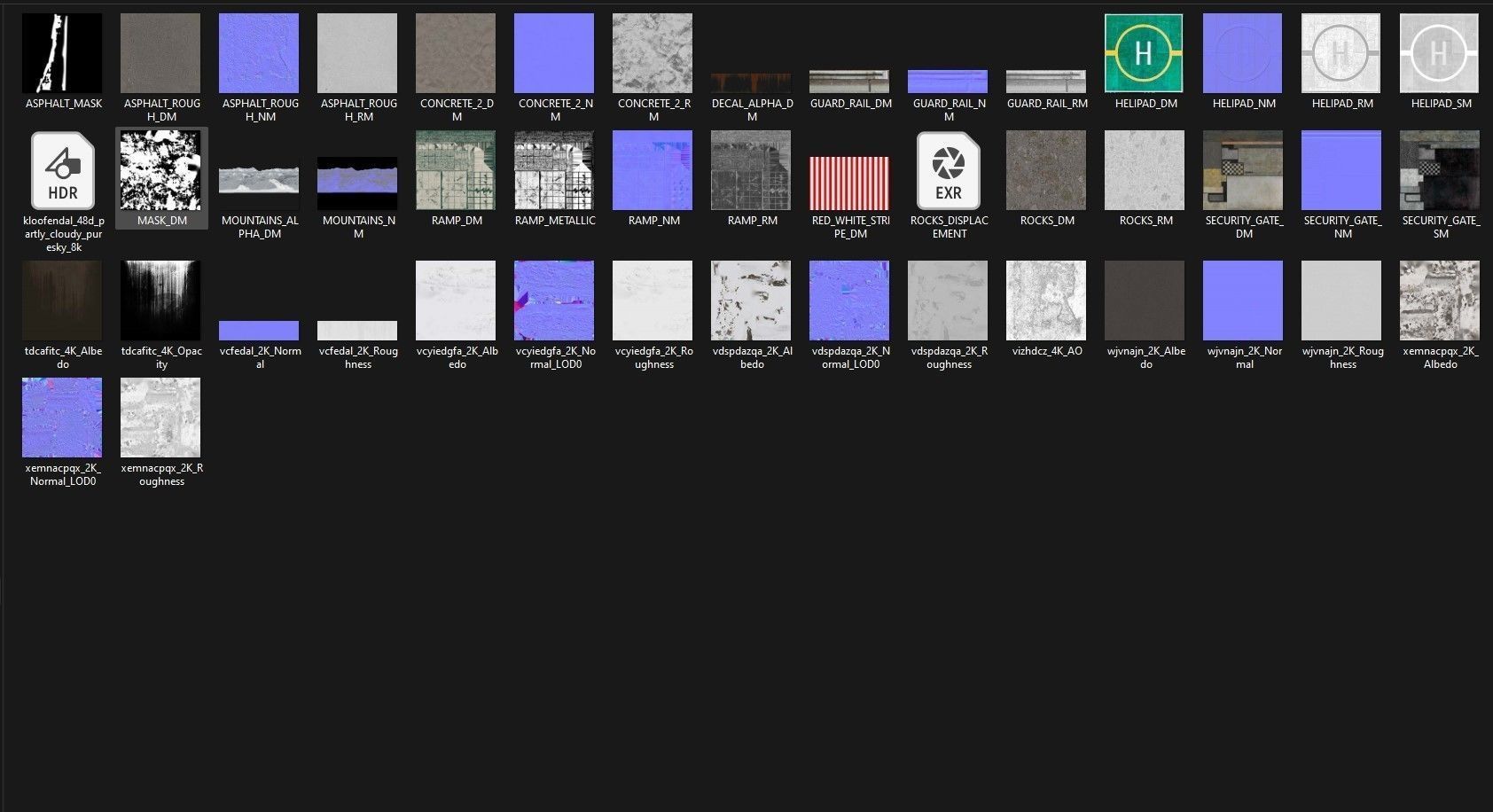 Realistic Helipad In  Snowy Mountains 3D model_15