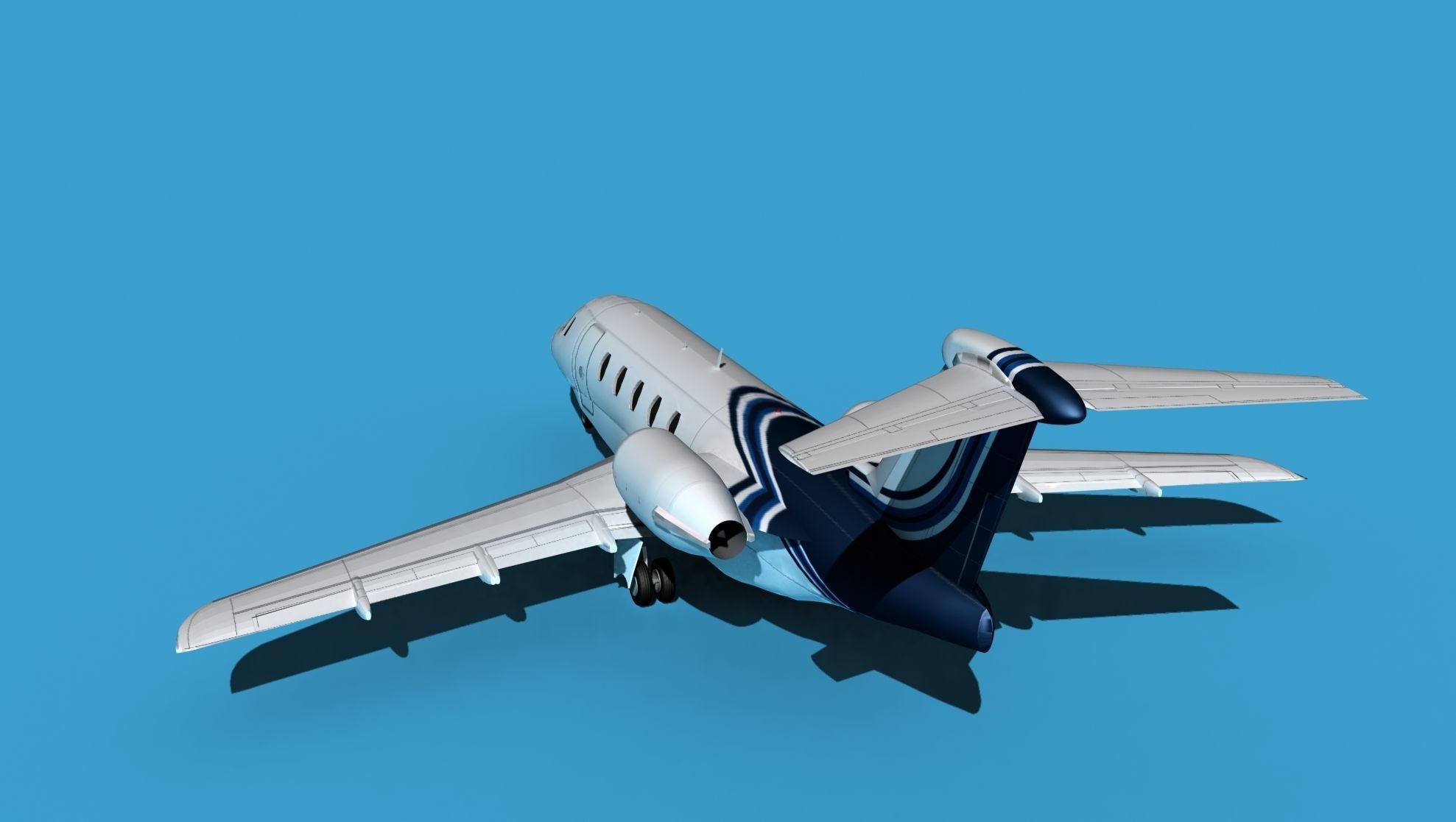 Cessna Citation 650 III V10 3D model_7