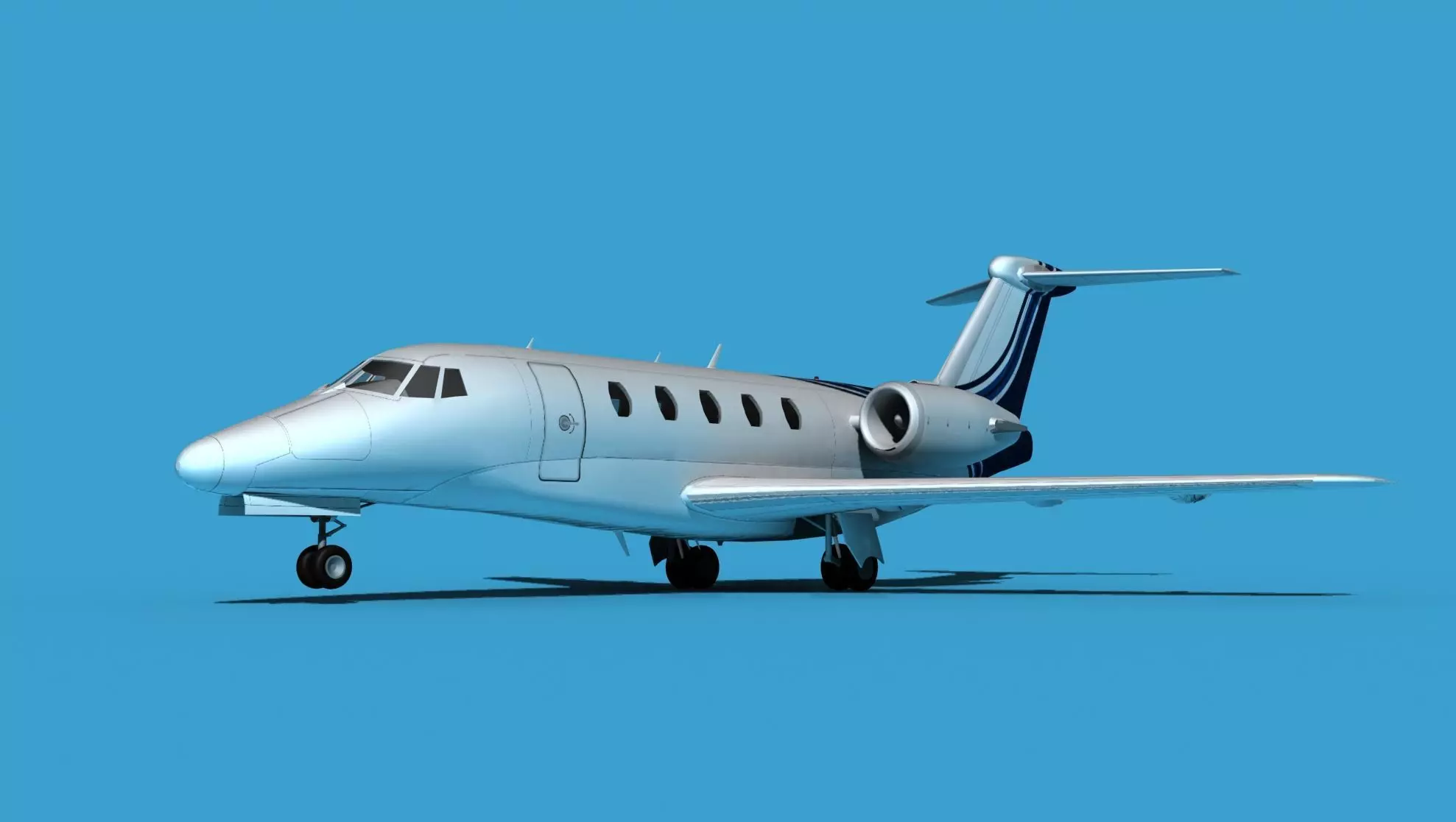 Cessna Citation 650 III V10 3D model_0