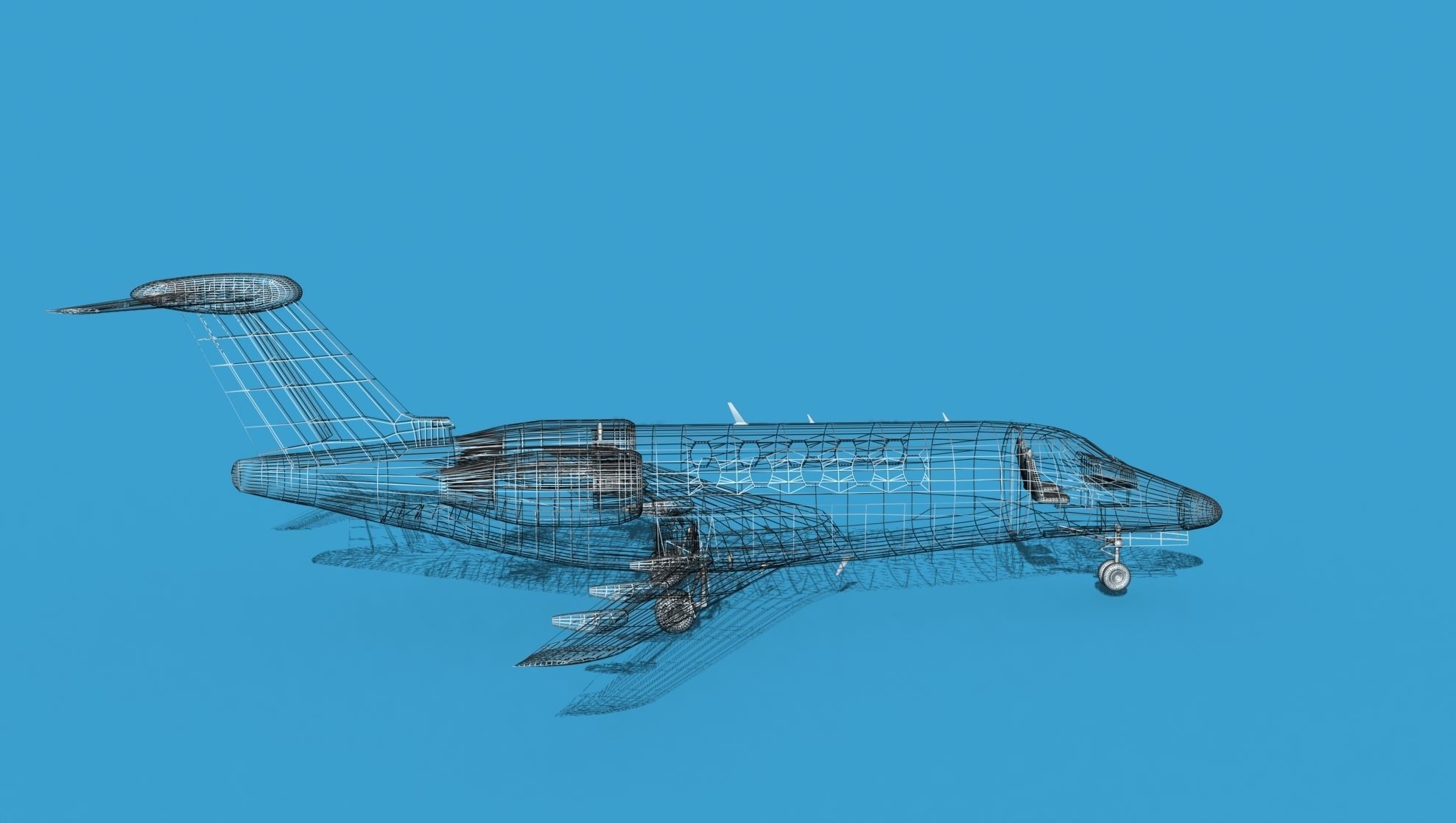 Cessna Citation 650 III V10 3D model_13