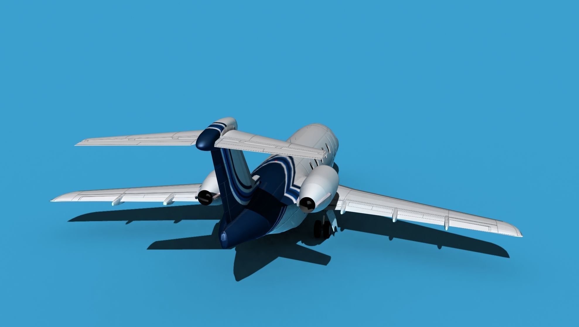 Cessna Citation 650 III V10 3D model_6