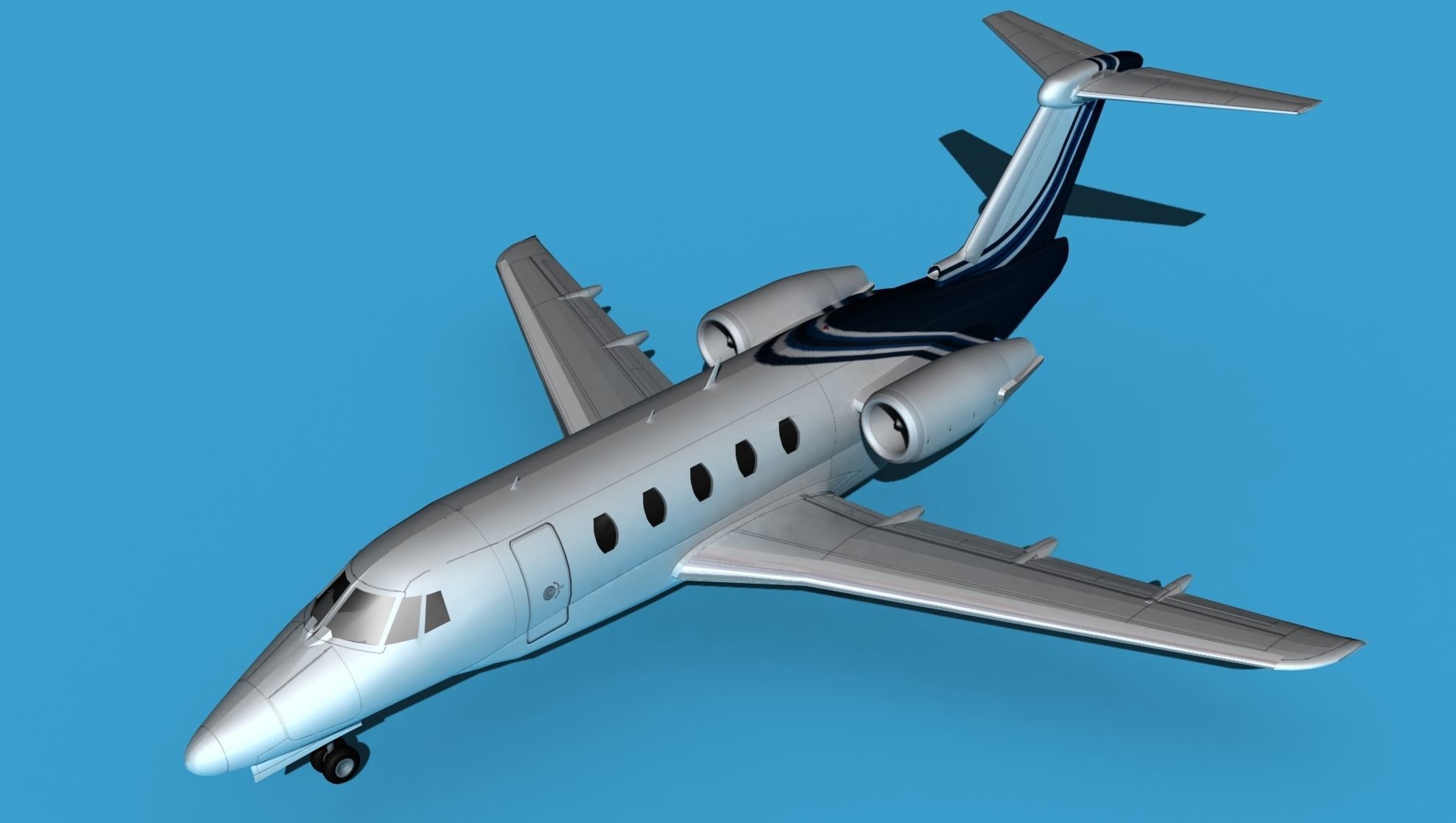 Cessna Citation 650 III V10 3D model_10