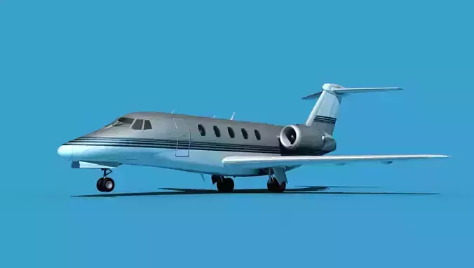 Cessna Citation 650 III V12 3D model
