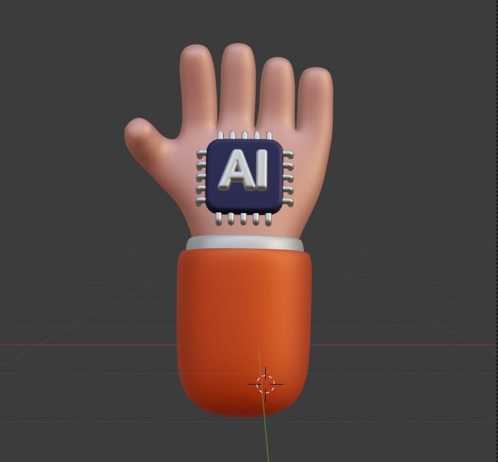 Metaverse 3d Illustration  Icon Pack 3D model_110