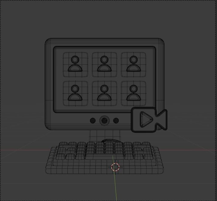 Metaverse 3d Illustration  Icon Pack 3D model_94