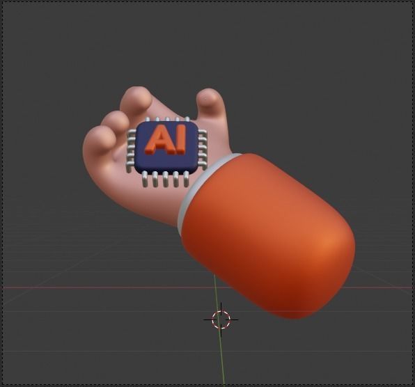 Metaverse 3d Illustration  Icon Pack 3D model_115