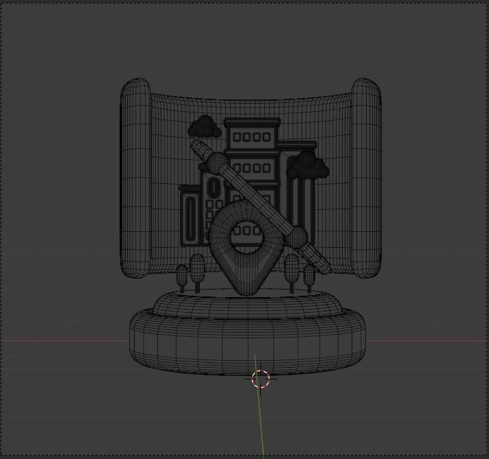 Metaverse 3d Illustration  Icon Pack 3D model_103
