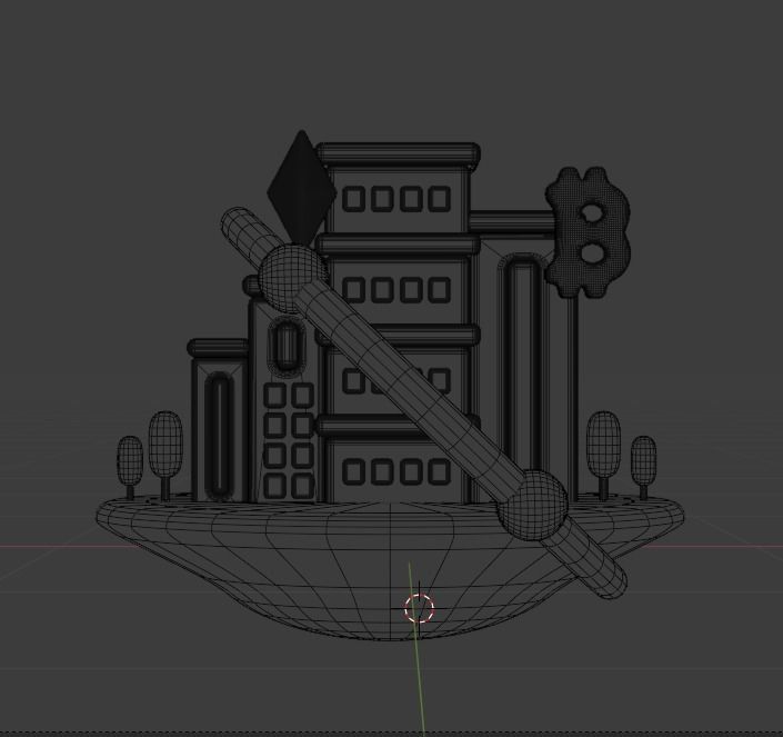 Metaverse 3d Illustration  Icon Pack 3D model_13