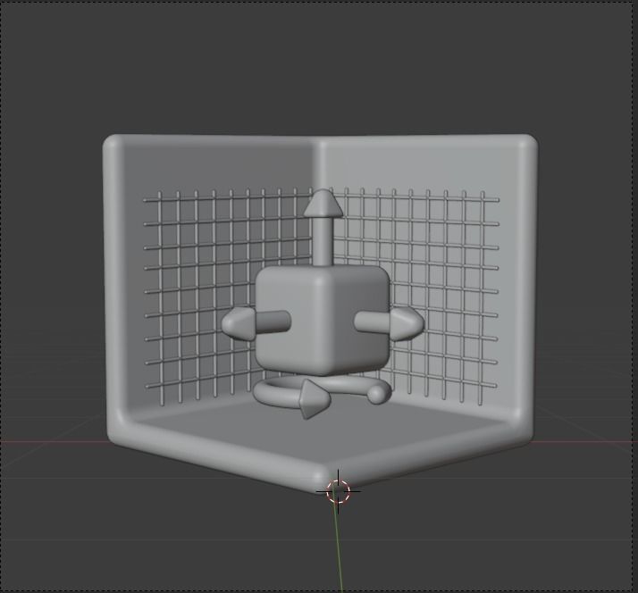 Metaverse 3d Illustration  Icon Pack 3D model_8