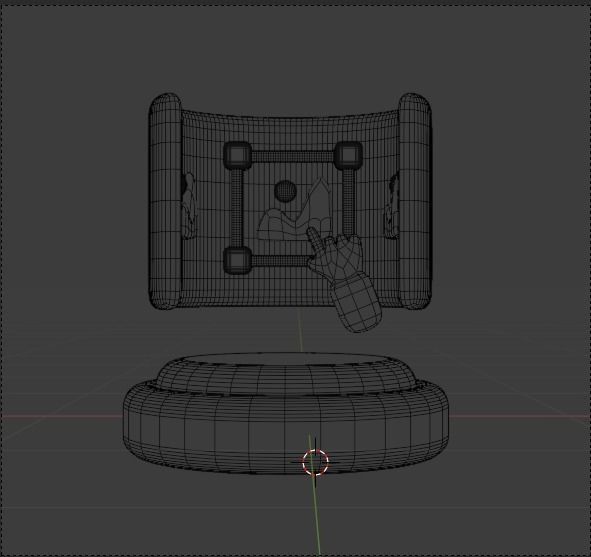 Metaverse 3d Illustration  Icon Pack 3D model_102