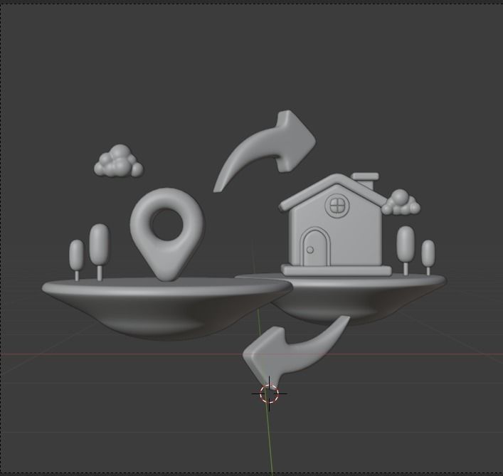 Metaverse 3d Illustration  Icon Pack 3D model_84