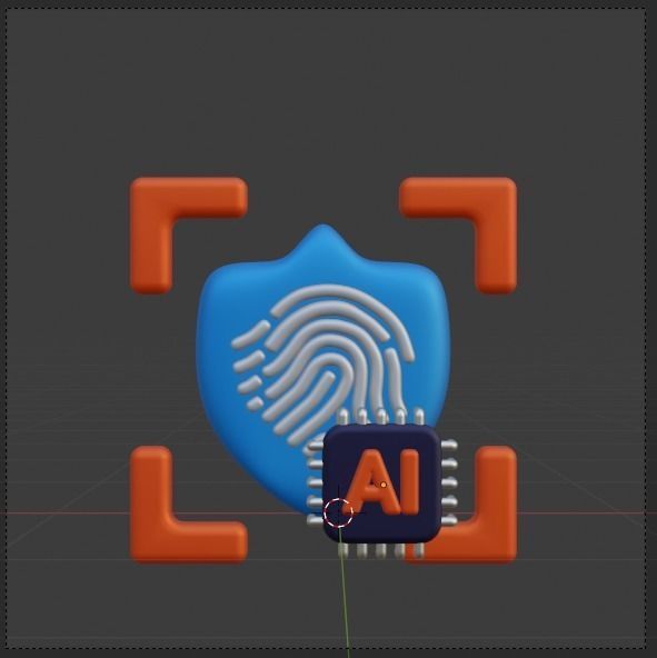 Metaverse 3d Illustration  Icon Pack 3D model_105