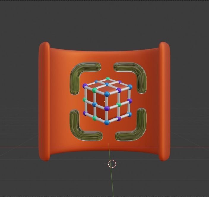 Metaverse 3d Illustration  Icon Pack 3D model_11