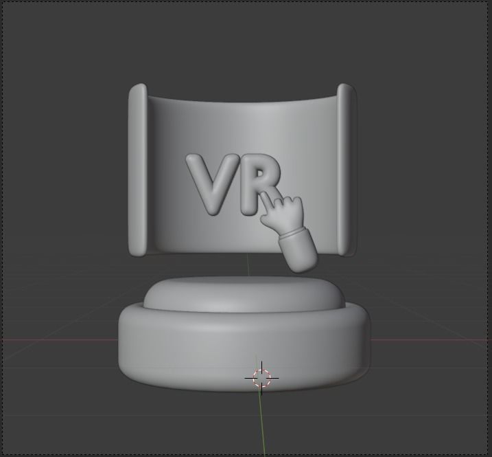 Metaverse 3d Illustration  Icon Pack 3D model_85