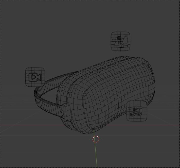Metaverse 3d Illustration  Icon Pack 3D model_76