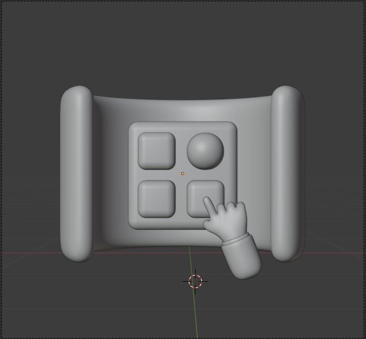 Metaverse 3d Illustration  Icon Pack 3D model_20