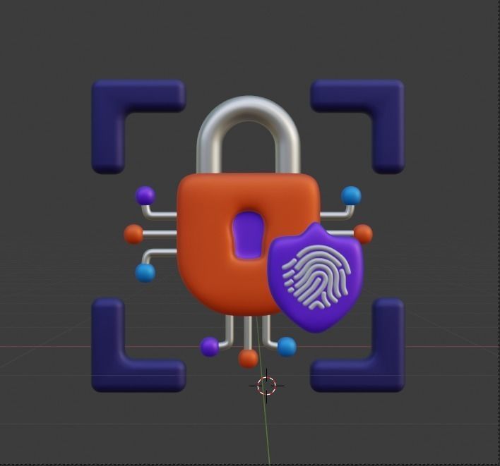 Metaverse 3d Illustration  Icon Pack 3D model_49