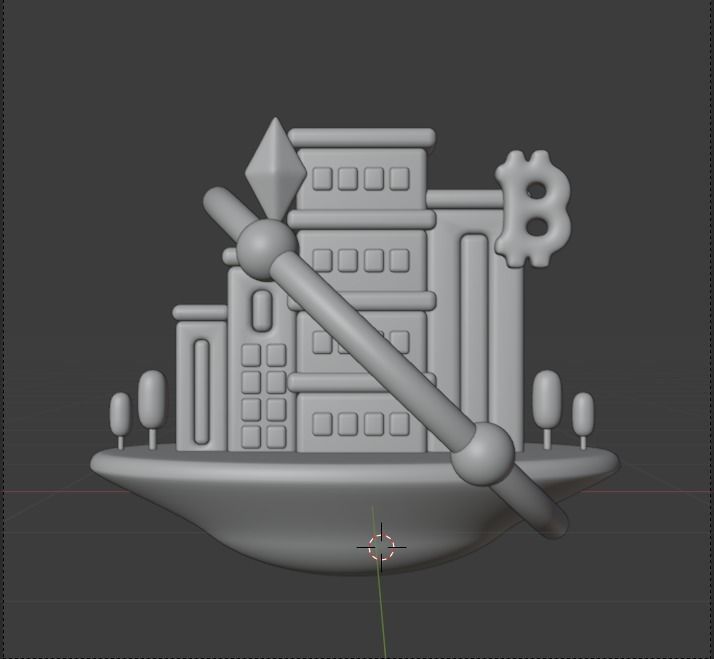 Metaverse 3d Illustration  Icon Pack 3D model_12