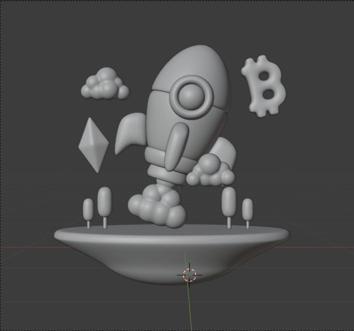 Metaverse 3d Illustration  Icon Pack 3D model_15