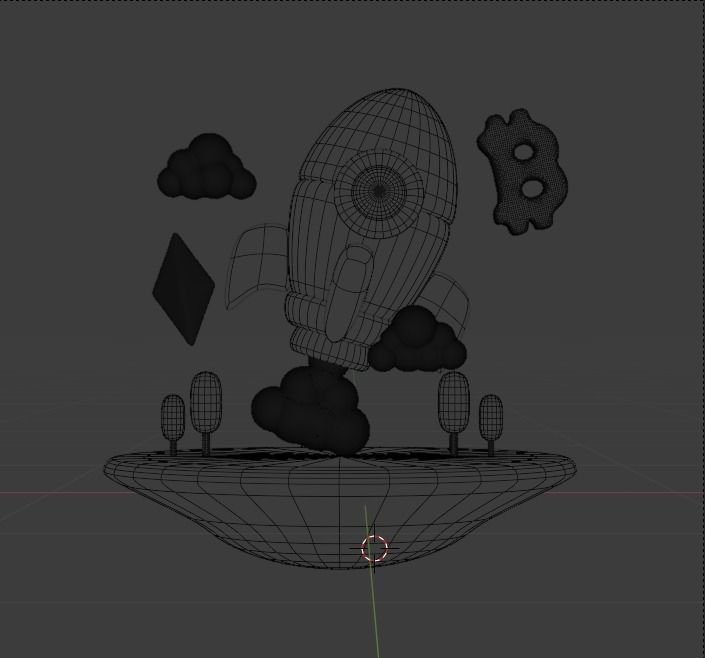 Metaverse 3d Illustration  Icon Pack 3D model_16