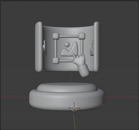 Metaverse 3d Illustration  Icon Pack 3D model_97