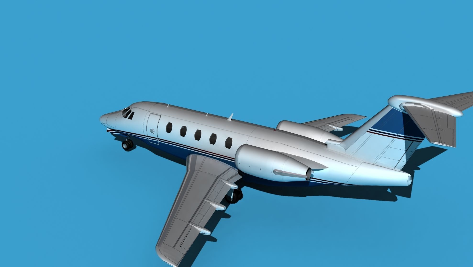 Cessna Citation 650 III V15 3D model_8