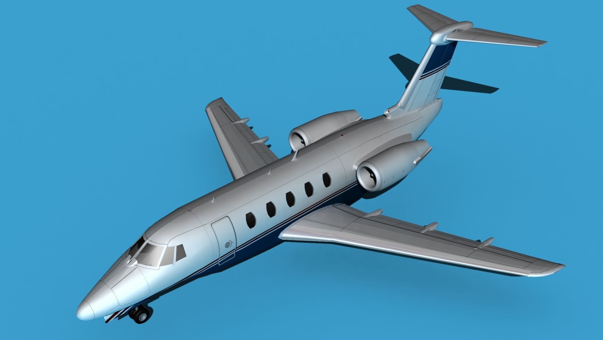 Cessna Citation 650 III V15 3D model_10