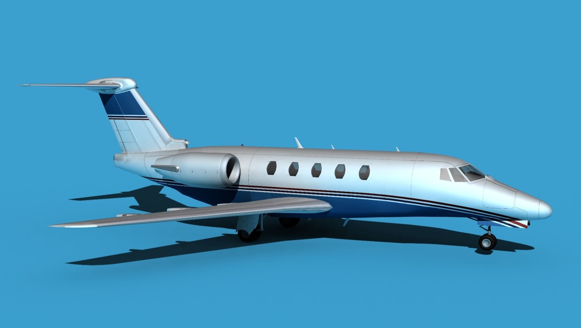 Cessna Citation 650 III V15 3D model_3