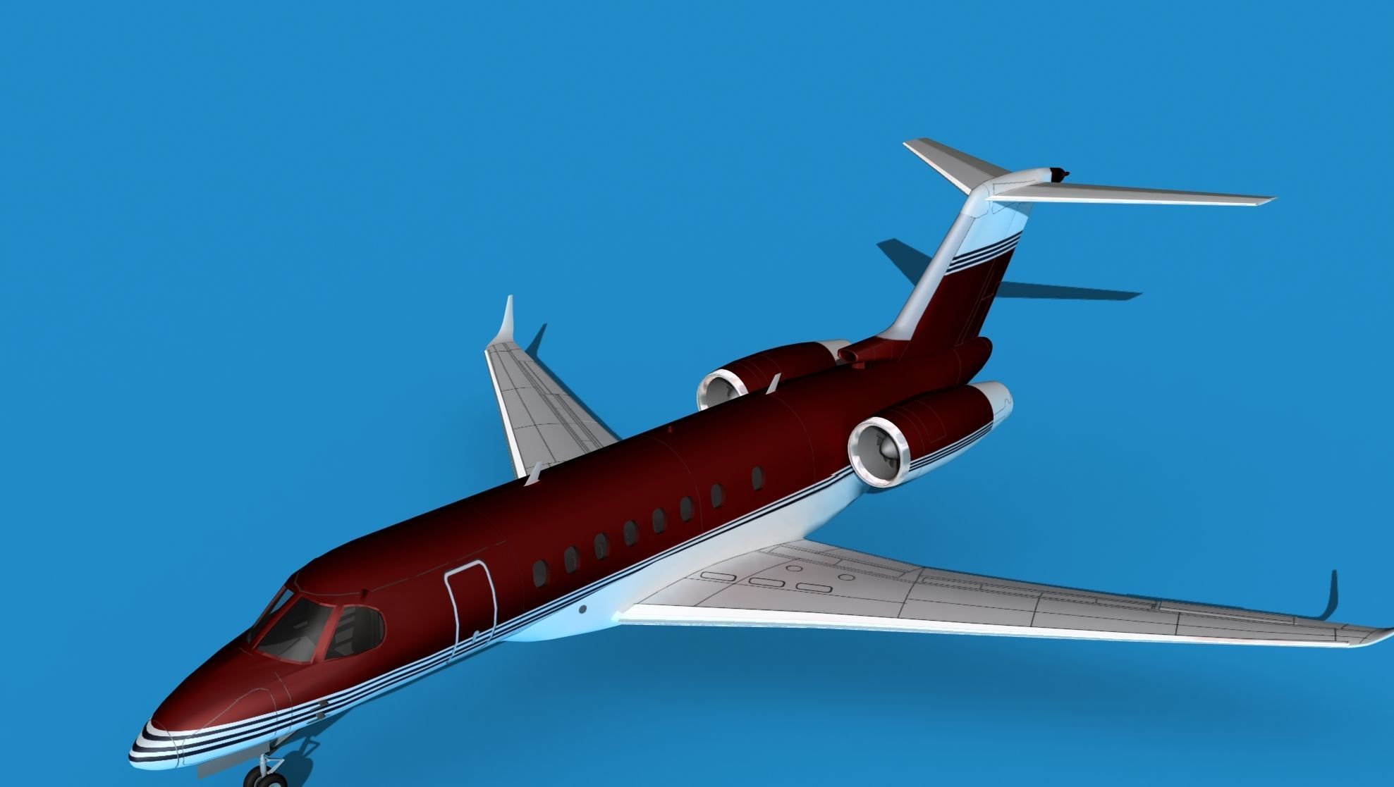 Cessna Citation C700 Longitude V01 3D model_10