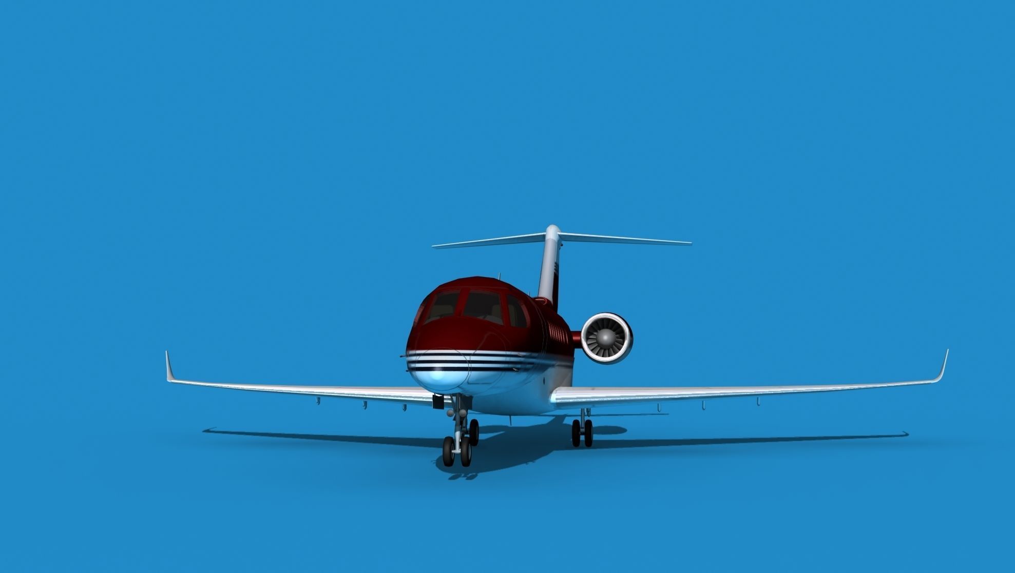 Cessna Citation C700 Longitude V01 3D model_1
