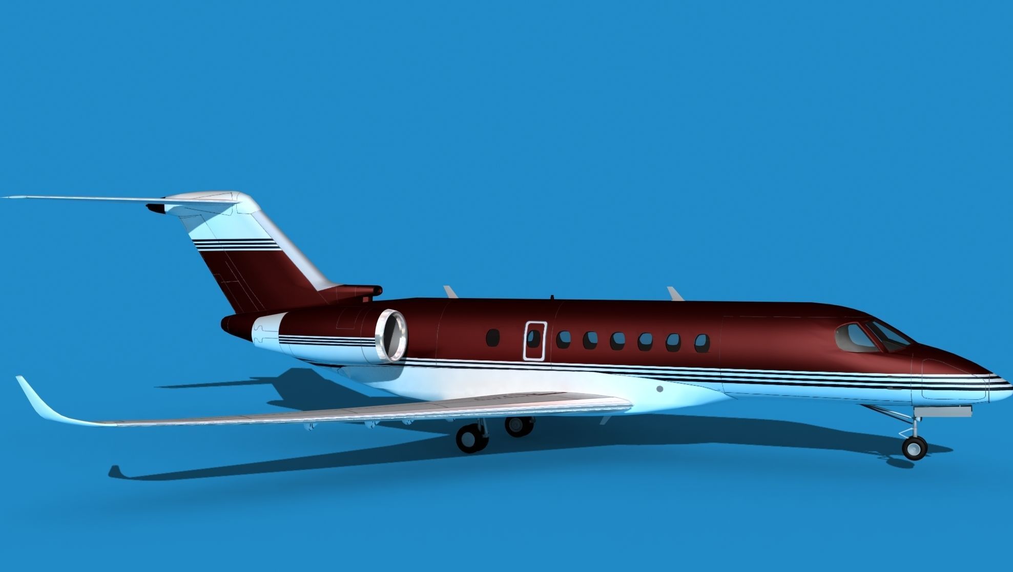 Cessna Citation C700 Longitude V01 3D model_3