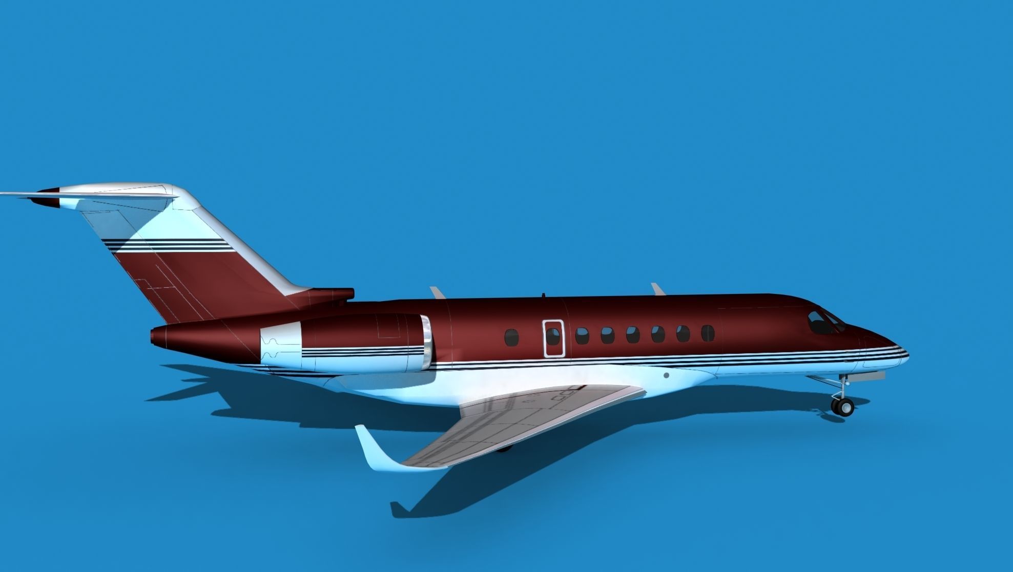Cessna Citation C700 Longitude V01 3D model_4