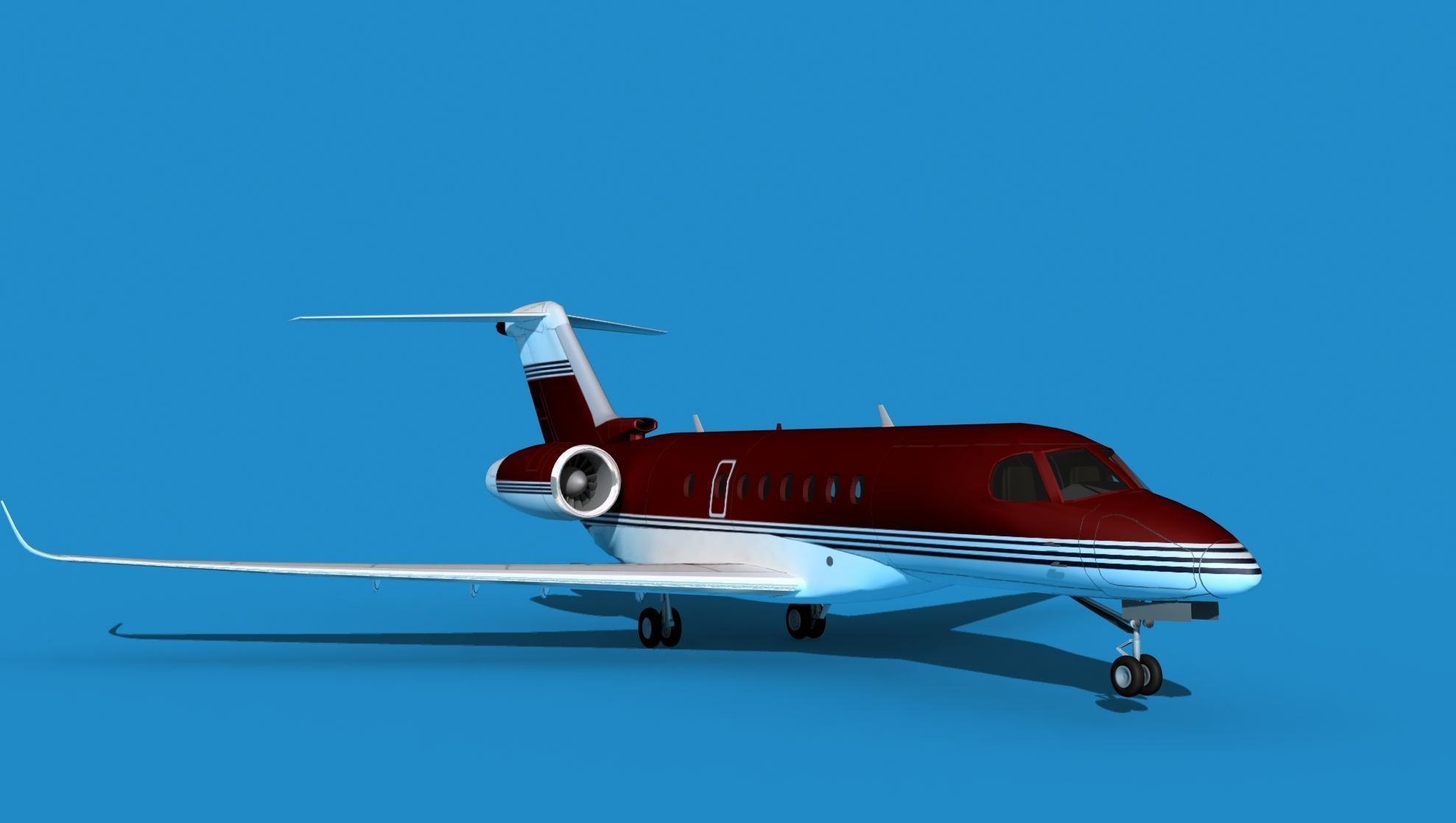 Cessna Citation C700 Longitude V01 3D model_2
