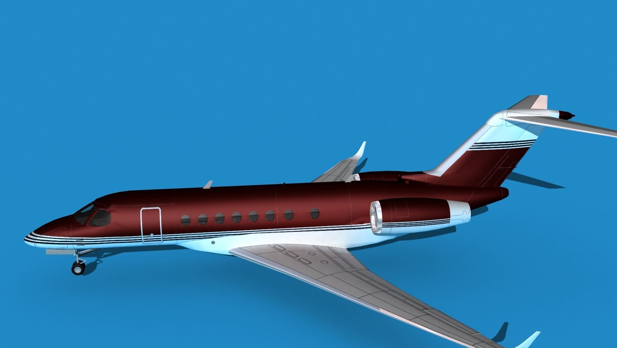 Cessna Citation C700 Longitude V01 3D model_9