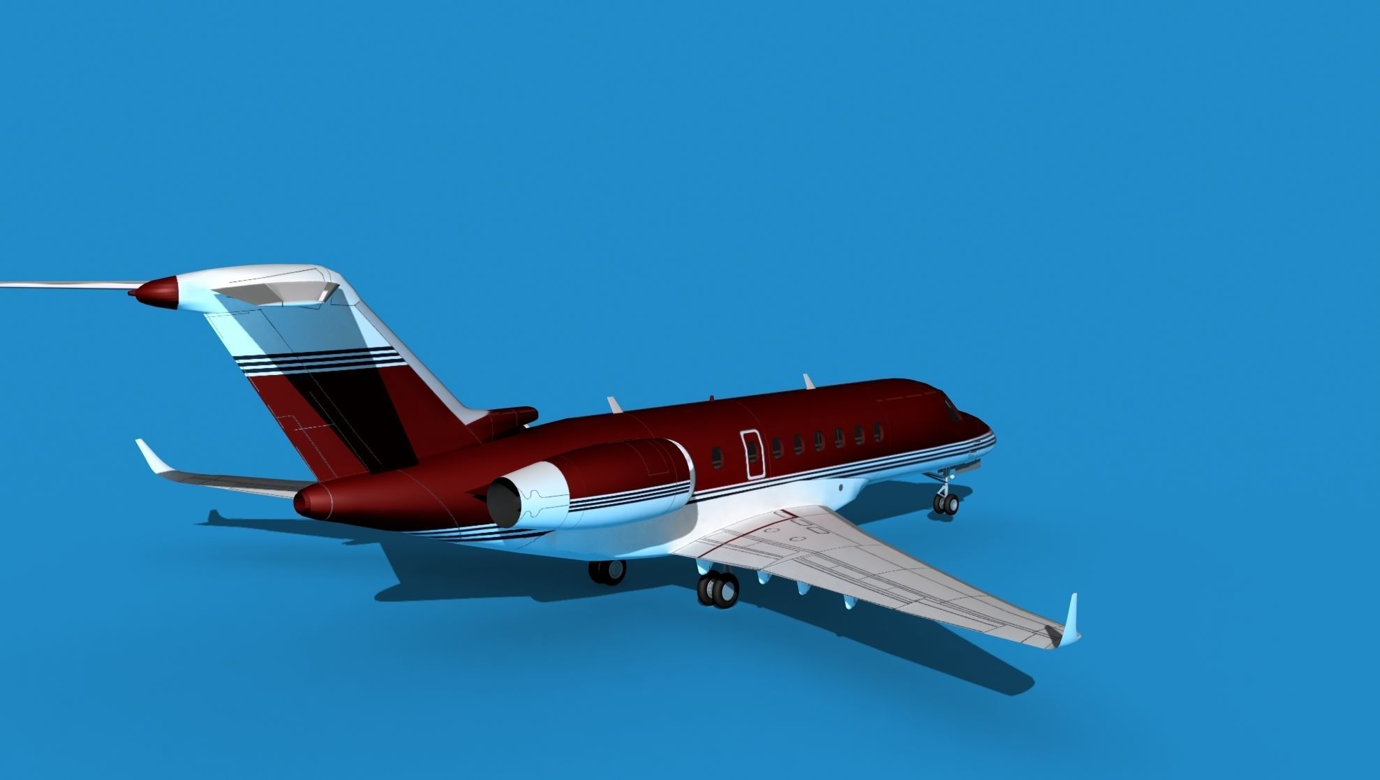 Cessna Citation C700 Longitude V01 3D model_5