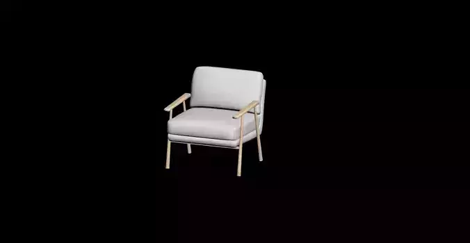 Modern Sofa Chair 3D Model