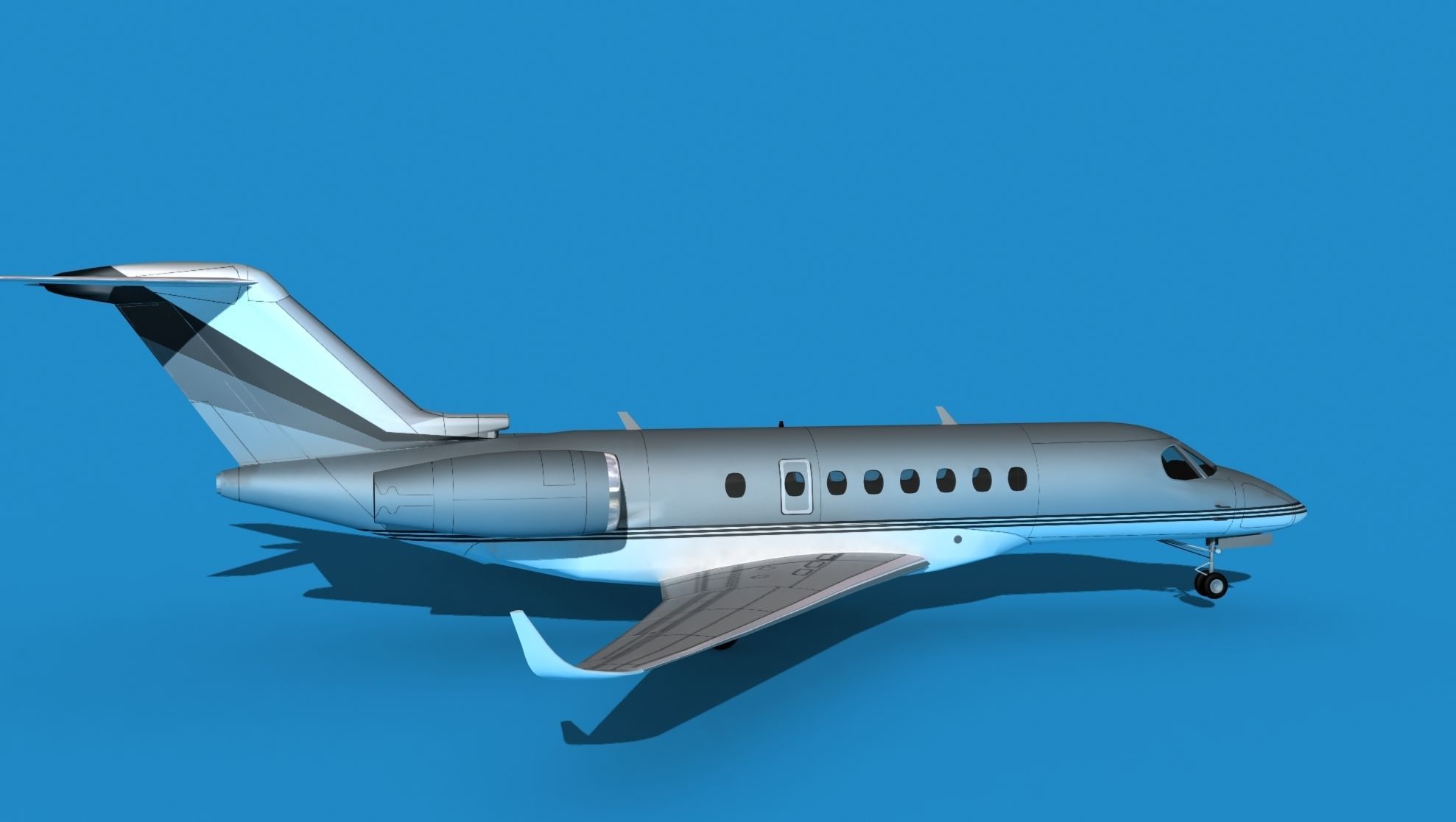 Cessna Citation C700 Longitude V09 3D model_4