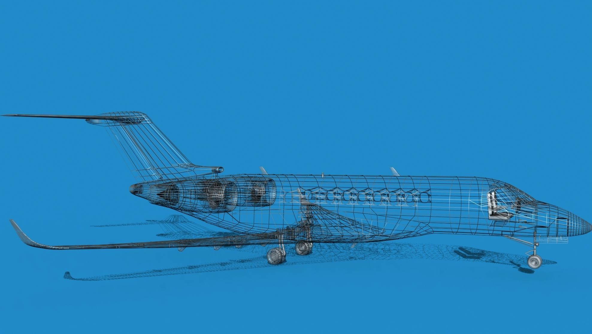 Cessna Citation C700 Longitude V09 3D model_12