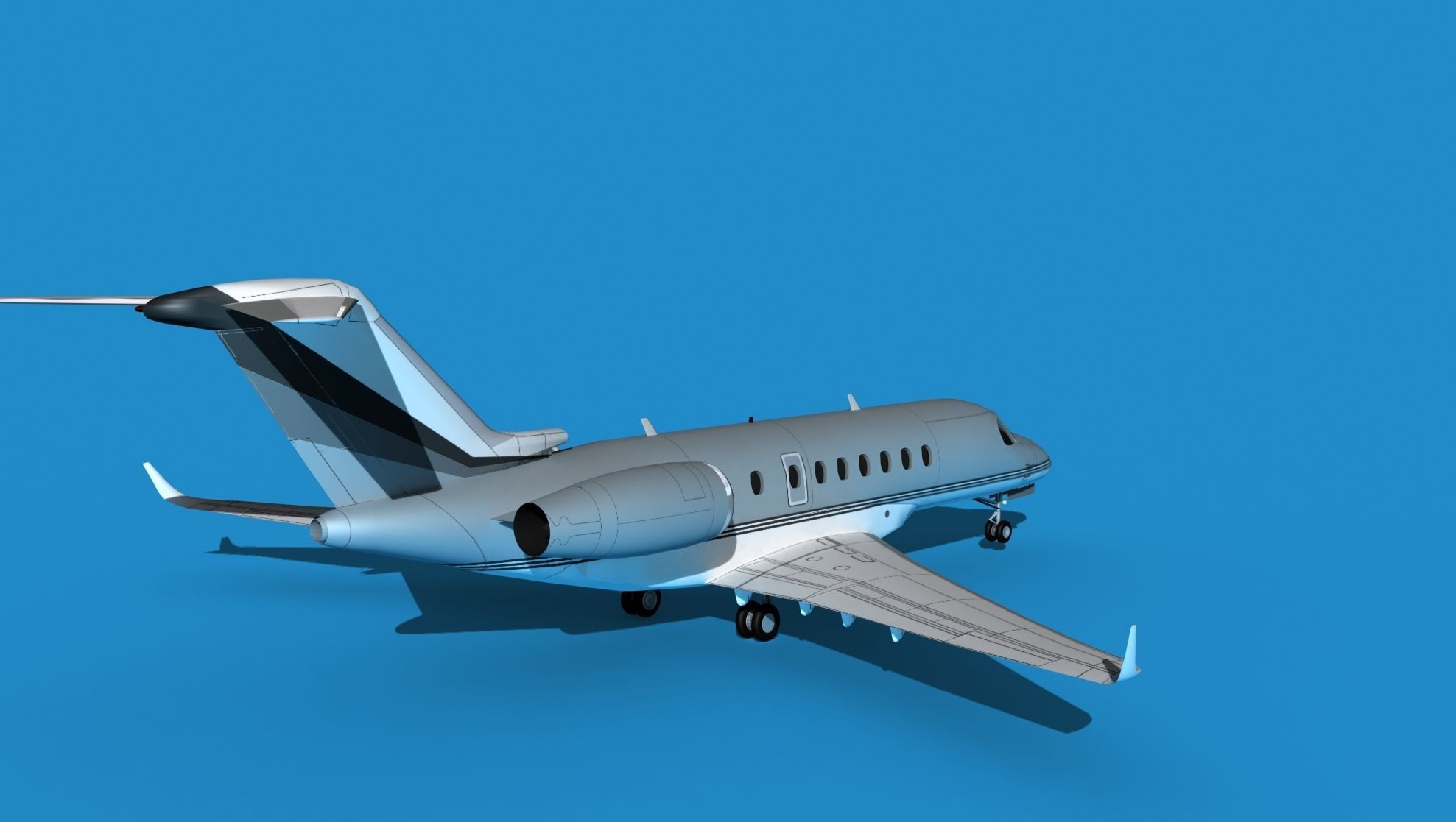 Cessna Citation C700 Longitude V09 3D model_5